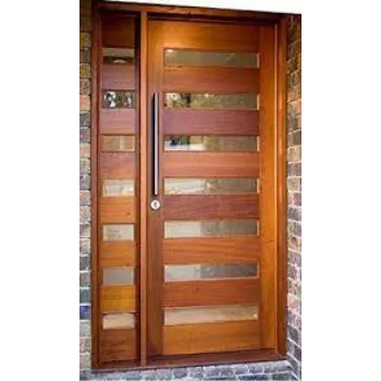 Milan Wooden Glass Door