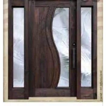 Geeta Wooden Glass Door