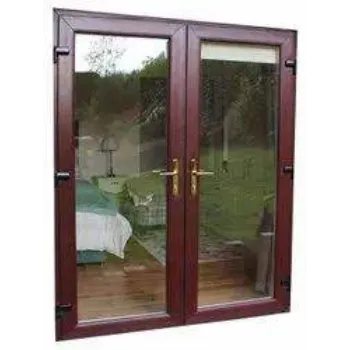 Super Wooden Glass Door