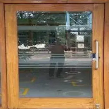 Wooden Glass Door