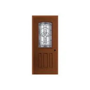 Attractive Design Wooden Glass Door