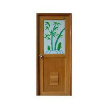 Durable Wooden Glass Door