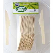  Non Polished Wooden Knives