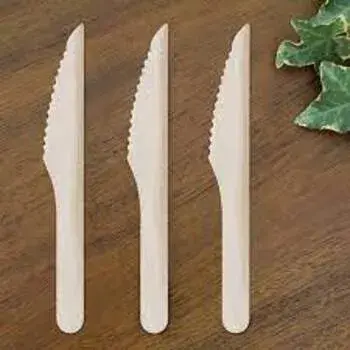 Machine Made Wooden Knives