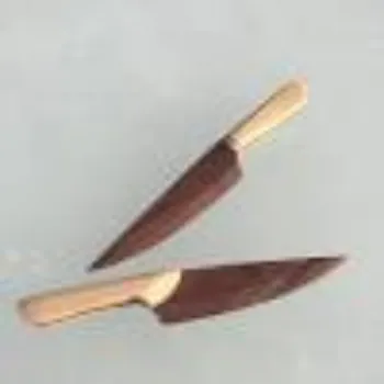 Gold Leaf Papers Wooden Knives