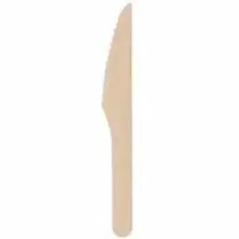 Disposable Plain Brown Wooden Knives