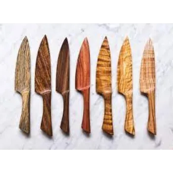 Round Wooden Knives