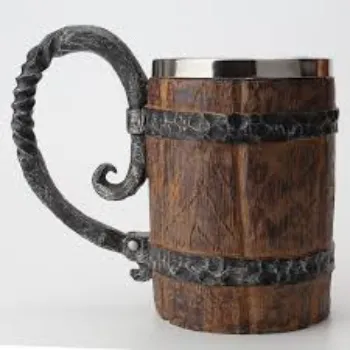 Handloom Wooden Mug