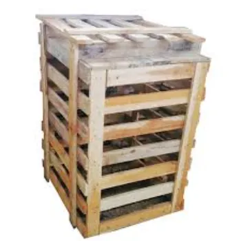 Plain Industrial  Wooden Pallet Box
