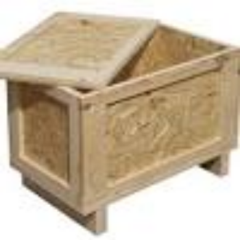 Gold Leaf Papers Industrial Wooden Pallet Box