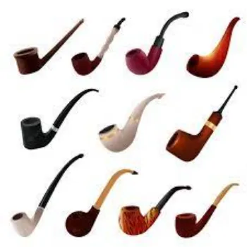Polished Wooden Smoking Pipes