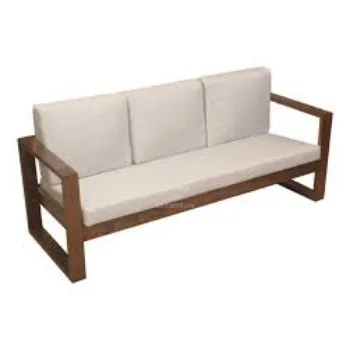 Easy To Place Wooden Sofa