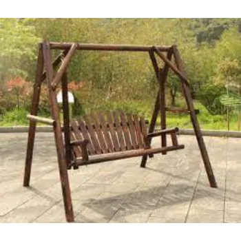 Antique Wooden Swing Chair