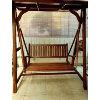 Plain Wooden Swing Chair