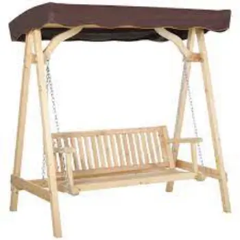 Attractive Wooden Swing Chair