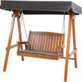Easy To Place Wooden Swing Chair