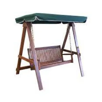 Fine Finishing Wooden Swing Chair