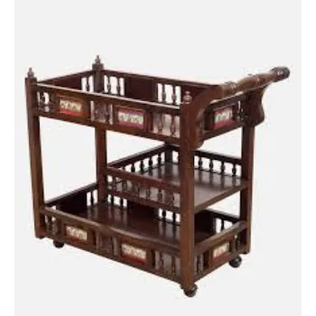 Durable Wooden Trolley