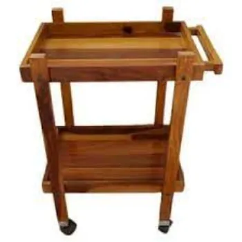 Durable Wooden Trolley