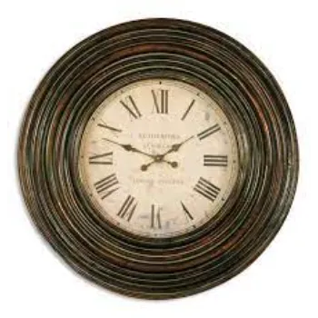  Uttermost Trudy Wooden Wall Clock 06726