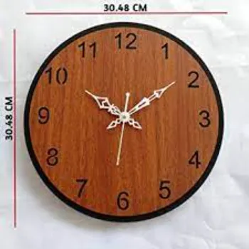  MD Craft Wooden Wall Clock