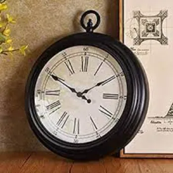  Vintage Wooden Wall Clock