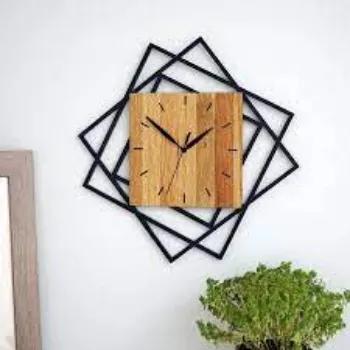 Rudraksha Mart Wooden Wall Clock