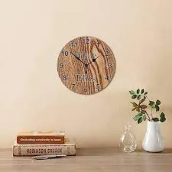  Muswanna Wooden Wall Clock