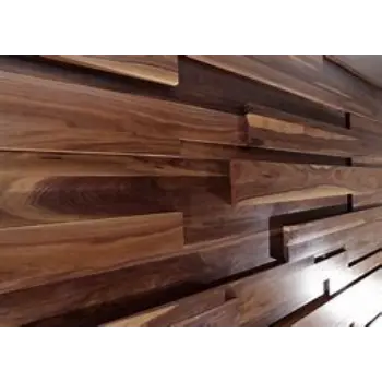 Polished Wooden Wall Panel