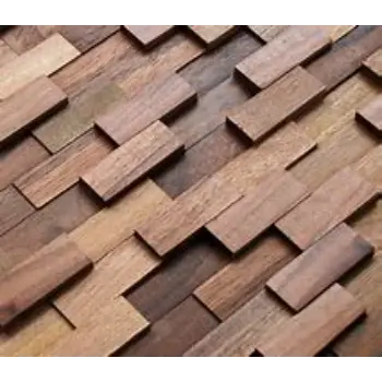 Polished Wooden Wall Panel