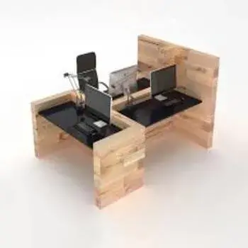Designer Wooden Workstation
