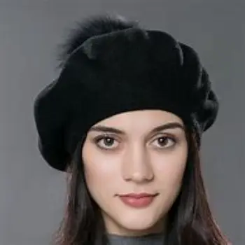 Woolen Beret Cap