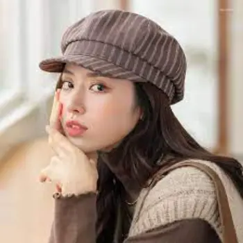 Fancy Woolen Beret Cap