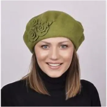 Woolen Beret Cap