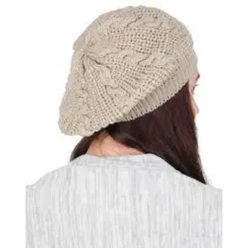 Fancy Woolen Beret Cap