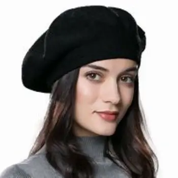 Woolen Beret Cap
