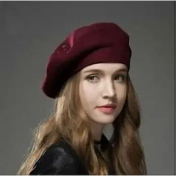 Comfy Woolen Beret Cap