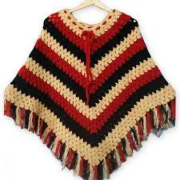 Fancy Woolen Poncho