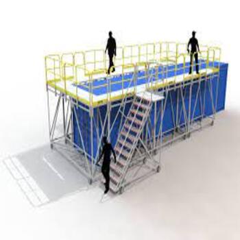 Sona Mild Steel Working Platform Suspended
