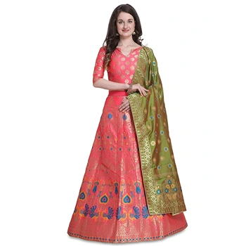 Awesome Looks Woven Designer Lehenga 