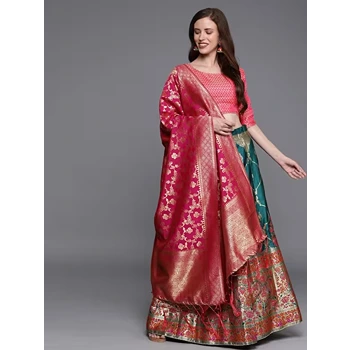 Elegant Look Woven Designer Lehenga