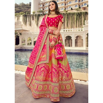 Woven Designer Lehenga