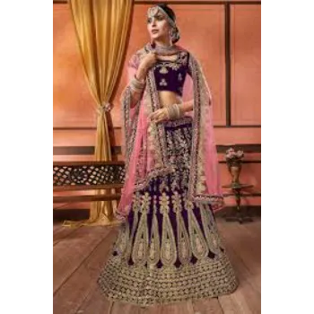 Attractive Woven Designer Lehenga
