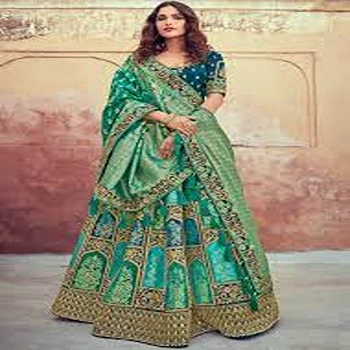 Gorgeous Woven Designer Lehenga