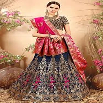 Skin Friendly Woven Designer Lehenga