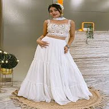 In-fashion Woven Designer Lehenga