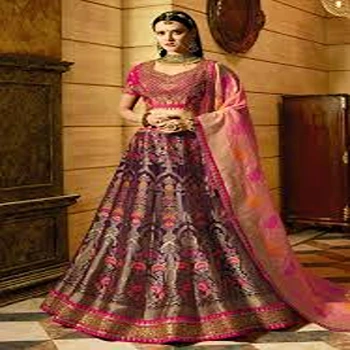 Stylish Woven Designer Lehenga