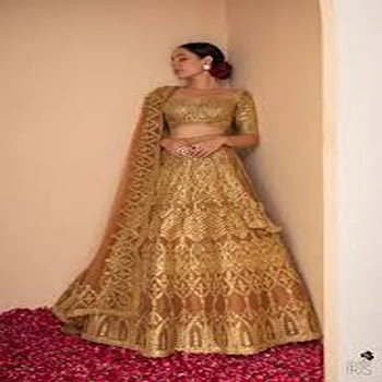 Nice Woven Designer Lehenga