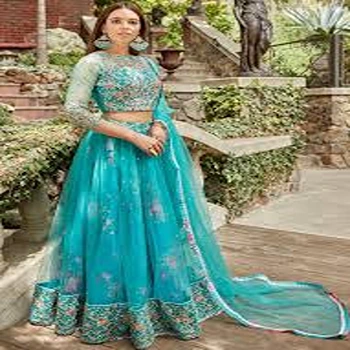 Comfortable Woven Designer Lehenga