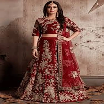 Awesome Semi Stitched Lehenga